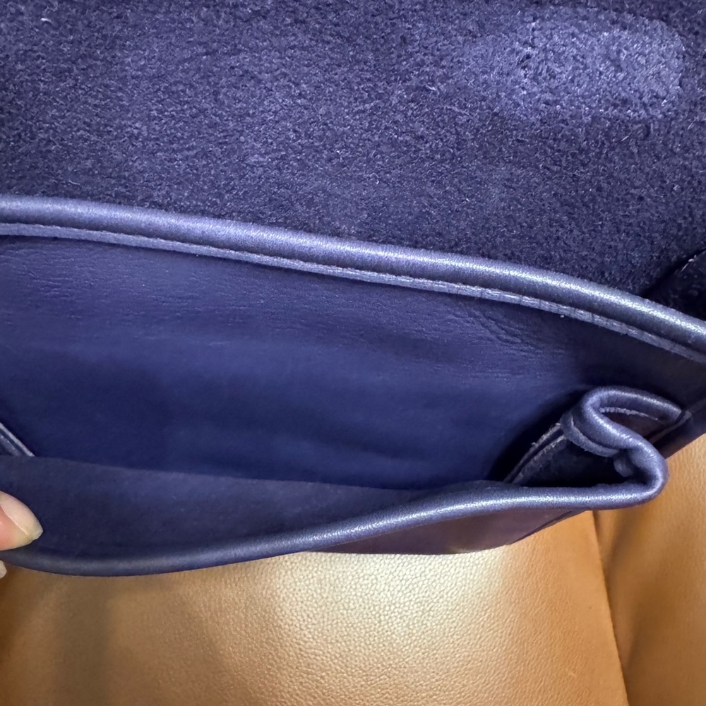 Coach Vintage Station Bag PURPLE Rare Color - Picture 9 of 12